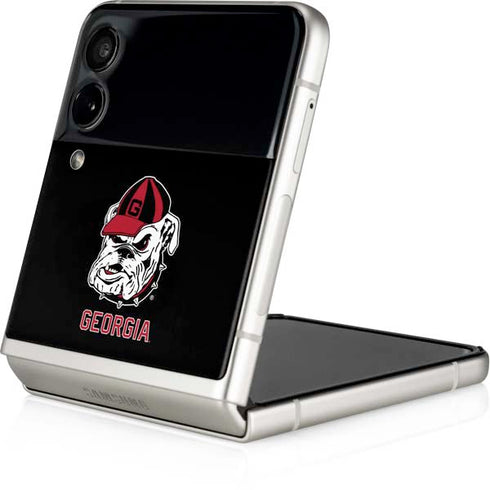 University of Georgia Bulldogs Mascot Galaxy Z Flip3 5G Skin